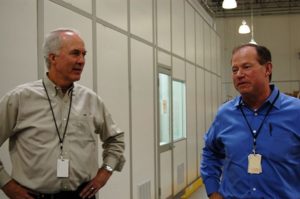 PCS-CTS CEO Richard Van Deventer with PCS-CTS Founder