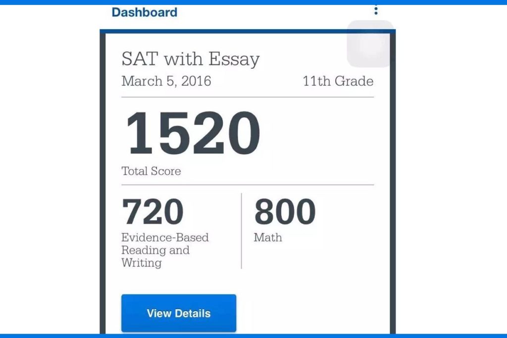 Sending SAT Scores to a College or University