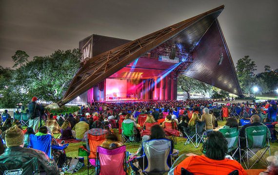 Summer Concerts in Houston at Miller Outdoor Theatre