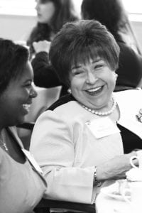 Trini Mendenhall, who was honored in May with the Catholic Charities Legacy Award